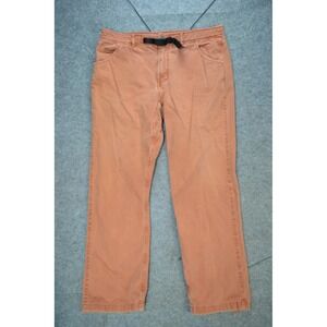 Gramicci Pants Mens‎ 38x31 Orange Climbing Hiking Cotton Webbing Belt Outdoor